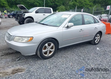 2007 Hyundai Azera Limited/Se из США, поврежденный, VIN KMHFC46F57A139674